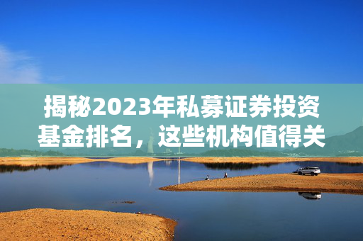 揭秘2023年私募证券投资基金排名，这些机构值得关注！